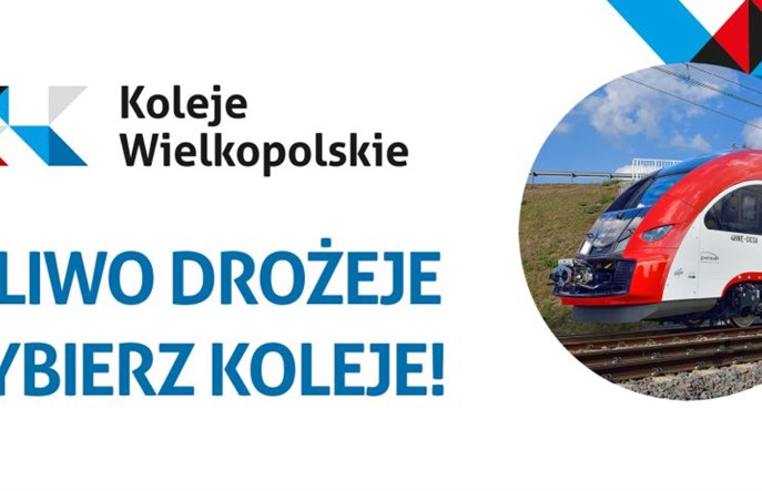 Koleje Wielkopolskie: Paliwo drożeje – wybierz koleje 