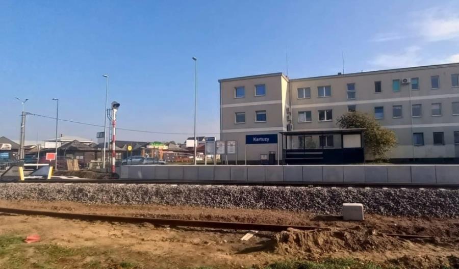 Do Kartuz znów można dojechać pociągiem. Na peron tymczasowy Do Kartuz znów można dojechać pociągiem. Na peron tymczasowy
