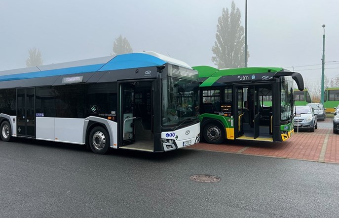 MPK Poznań kupiło 25 wodorowych Solarisów