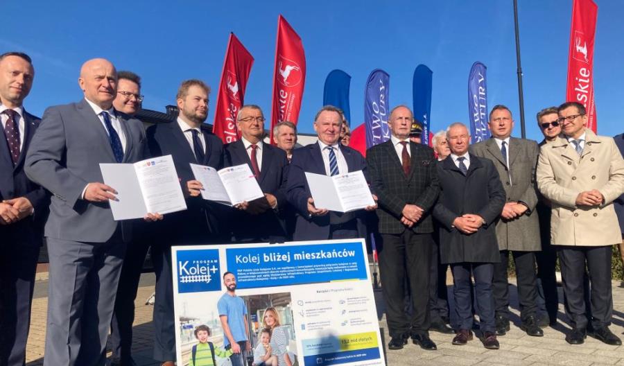Ponad 4 mld zł na Kolej+ na Lubelszczyźnie. Umowy podpisane Ponad 4 mld zł na Kolej+ na Lubelszczyźnie. Umowy podpisane