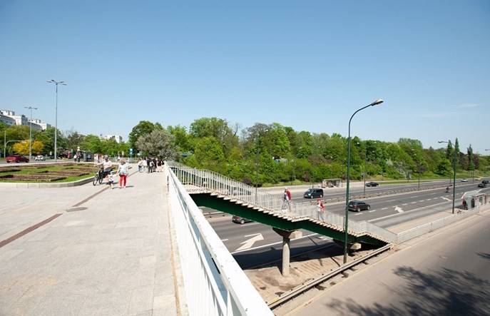 Warszawa: Rusza przetarg na modernizację pl. Na Rozdrożu. Będą pasy i windy 