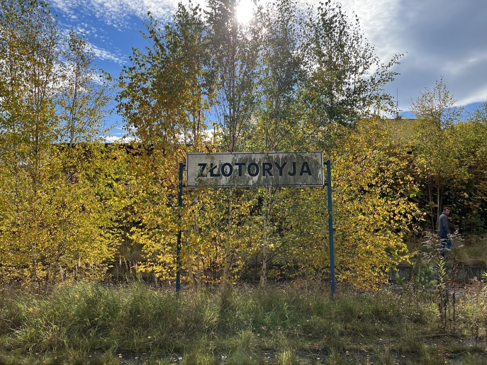 Stacja Złotoryja w październiku 2022 roku