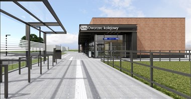PKP SA wybudują nowy dworzec w Tłuszczu. Ruszył przetarg [wizualizacje]
