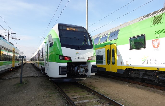 45 nowych Flirtów już w Kolejach Mazowieckich