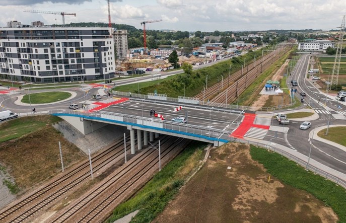 Kraków: Nowe podejście do przystanku kolejowego na Os. Piastów