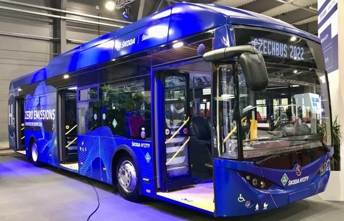 Praga jako pierwsza przetestuje autobus wodorowy Škoda H’City