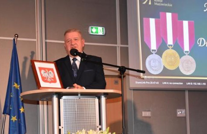 Medale dla pracowników Kolei Mazowieckich