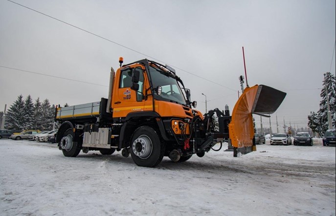 MPK Kraków pozyskało wielofunkcyjny pojazd techniczny Unimog
