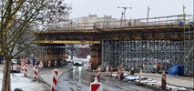 Olsztyn. Tramwajowa estakada nabiera kształtów