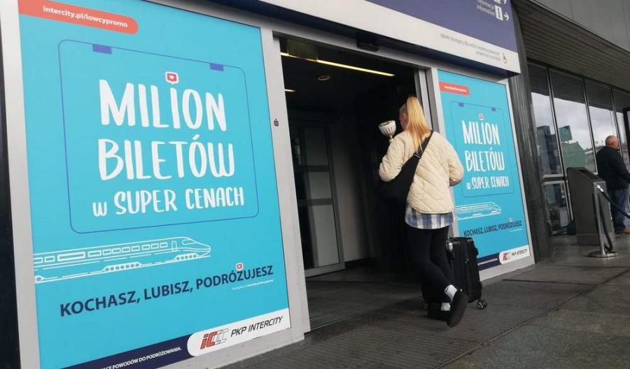Milion biletów PKP Intercity sprzedanych przez Koleo, mPay i e-podróżnik.pl Milion biletów PKP Intercity sprzedanych przez Koleo, mPay i e-podróżnik.pl