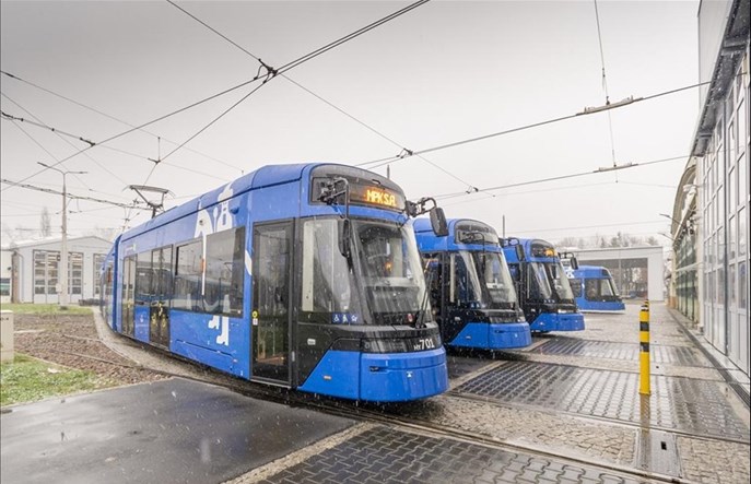MPK Kraków ma już 4 Lajkoniki mogące jeździć bez sieci trakcyjnej