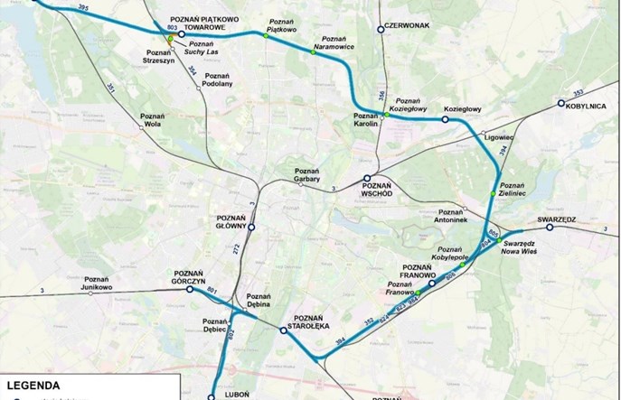Drugie podejście do modernizacji towarowej obwodnicy Poznania