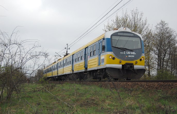 Niebezpiecznie w Wejherowie. Pociąg SKM rozpruł rozjazd