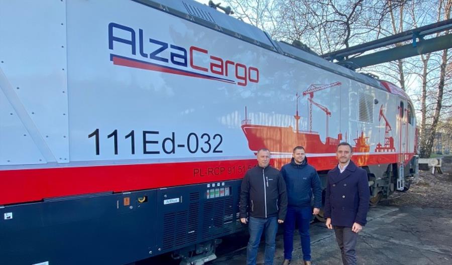 Alza Cargo z kolejną lokomotywą Alza Cargo z kolejną lokomotywą