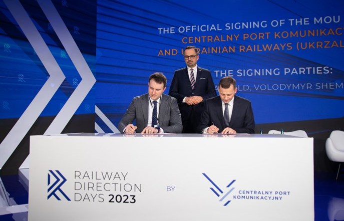 Porozumienie CPK i Kolei Ukraińskich. Celem KDP z Polski do Lwowa i Kijowa