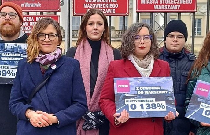 Razem: Likwidacja promocji w Kolejach Mazowieckich to ukryta podwyżka cen