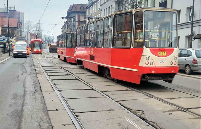 Zabrze: Ruszają prace na Wolności. Przerwa w ruchu tramwajów