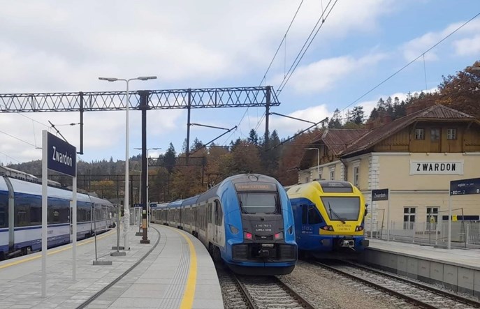 Pociągi z Katowic na Słowację bywają skomunikowane