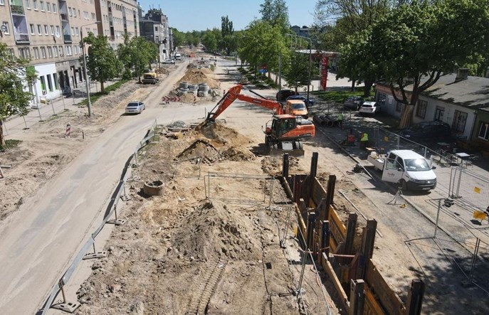 Łódź: 2023 rokiem kontynuacji dużych inwestycji tramwajowych