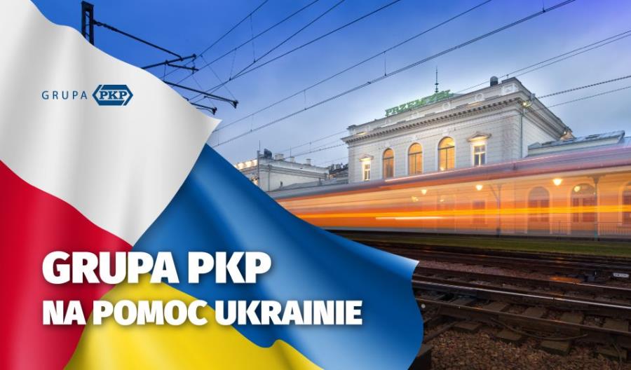 Grupa PKP podsumowuje pomoc dla Ukrainy Grupa PKP podsumowuje pomoc dla Ukrainy