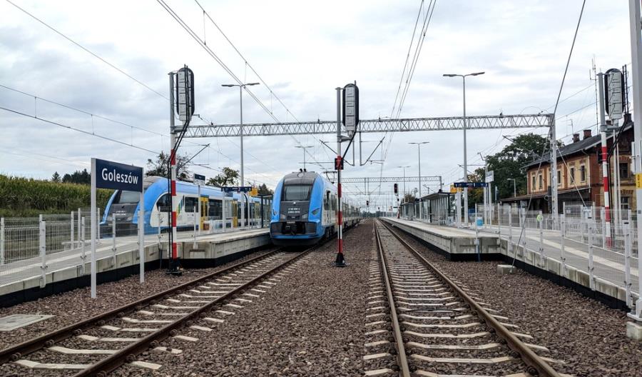 Dzielenie i łączenie pociągów Kolei Śląskich w Goleszowie trwa dłużej niż w 1939 roku