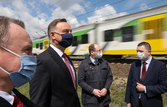 Powstanie peron w Józefinie. Obiecał go Andrzej Duda