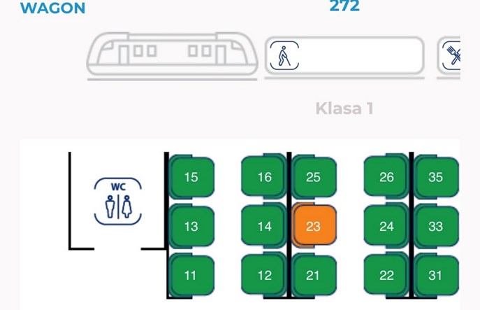 PKP Intercity rozwija swoją aplikację. Graficzna rezerwacja w wybranych pociągach