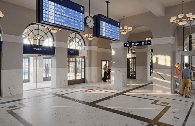 PKP SA z ofertami na przebudowę dworca Skierniewice