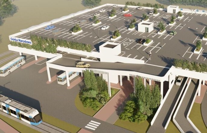 Kraków: Zielone światło dla pętli tramwajowej i parkingu na Górce Narodowej