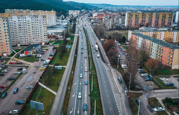 Gdynia: Powstaje nowy buspas wzdłuż Morskiej w Cisowej