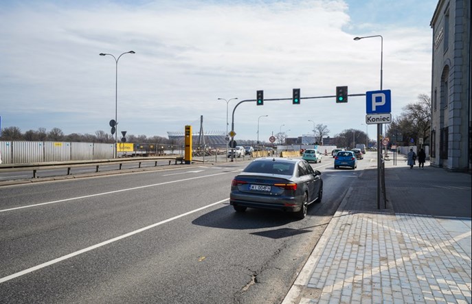 Warszawa: Powstanie przejście przez Wisłostradę na wysokości kładki