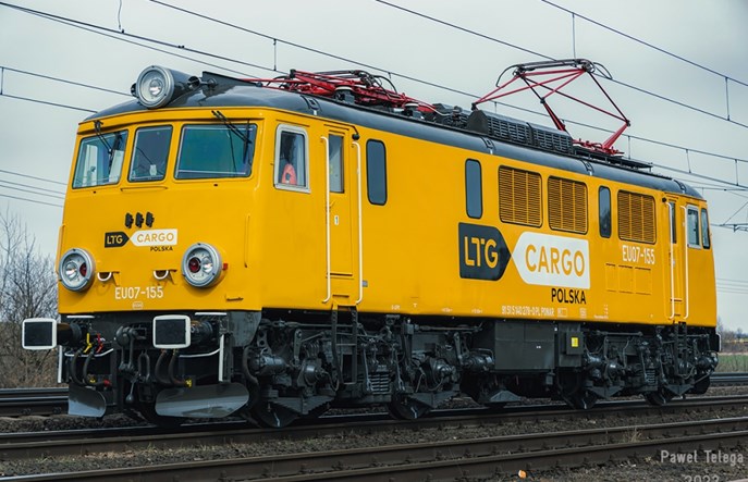 EU07 w barwach LTG Cargo Polska