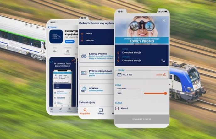 Ruszyły nowe funkcje w aplikacji PKP Intercity