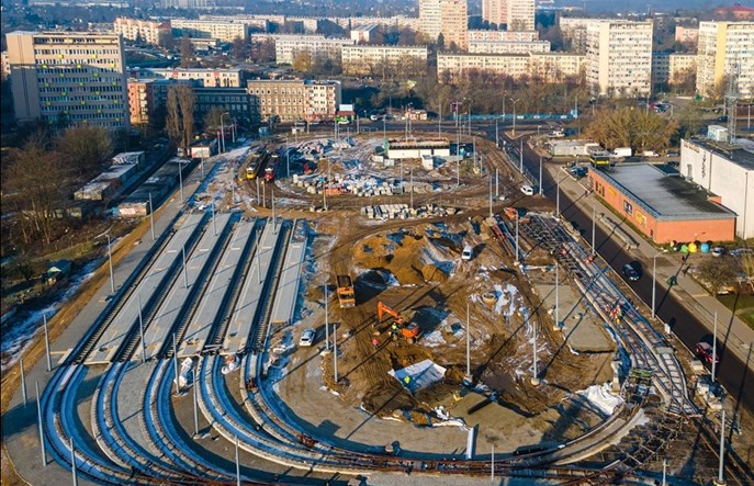 Szczecin: Powstaje ogromna pętla Pomorzany ze 100-metrowymi peronami
