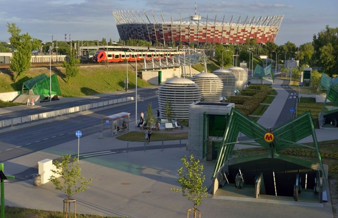Część pociągów SKM i KM nie zatrzyma się przy Stadionie przez mecz 