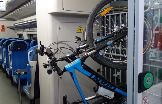 Rower w pociągu. UTK przypomina o zasadach przewozu jednośladów