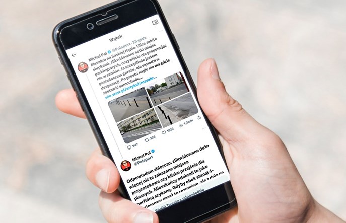 O tym, jak Michał Pol trafił w słupek.