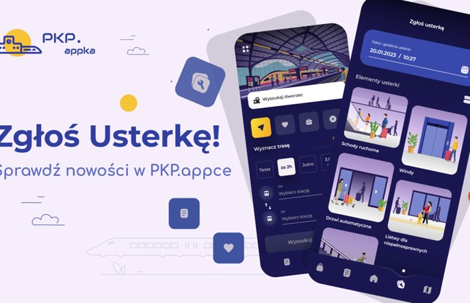 PKP.appka z nowymi funkcjami