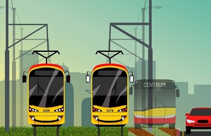 Warszawa: Budowa tramwaju do Wilanowa. Zniknie buspas na Sobieskiego