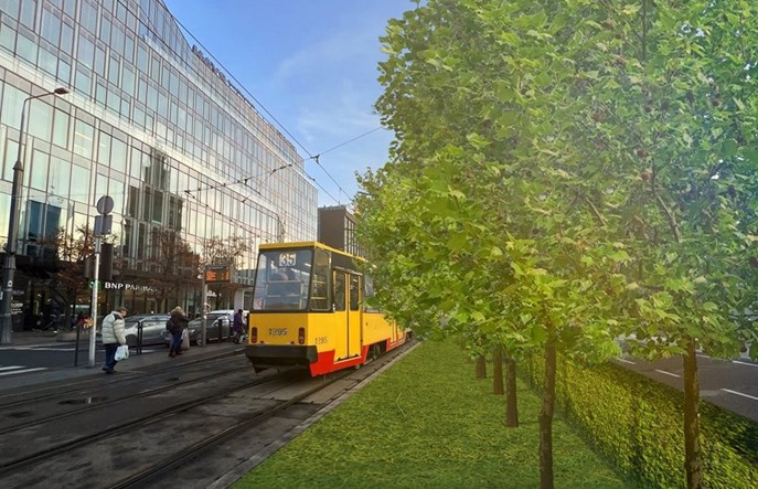 Tramwaje Warszawskie: Zielona Marszałkowska w przyszłym roku