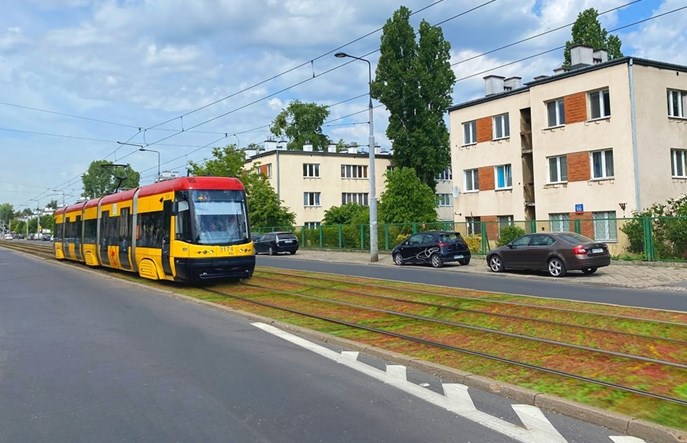 Warszawa: Niebawem rusza remont Obozowej. Zielone torowisko i nowe przystanki