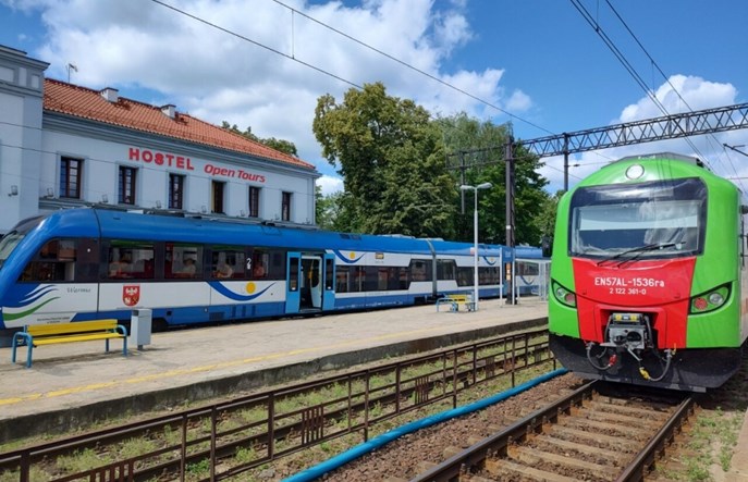 Nowy peron na Rail Baltica w Ełku