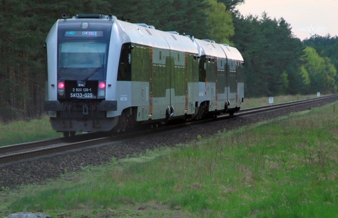 Pomorskie: Dwa pociągi na jednym torze