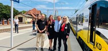 Pierwszy pociąg Kolei Dolnośląskich dotarł do Świnoujścia [zdjęcia]