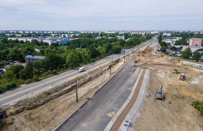 Łódź: Pierwszy wiadukt Przybyszewskiego będzie gotowy w połowie lipca