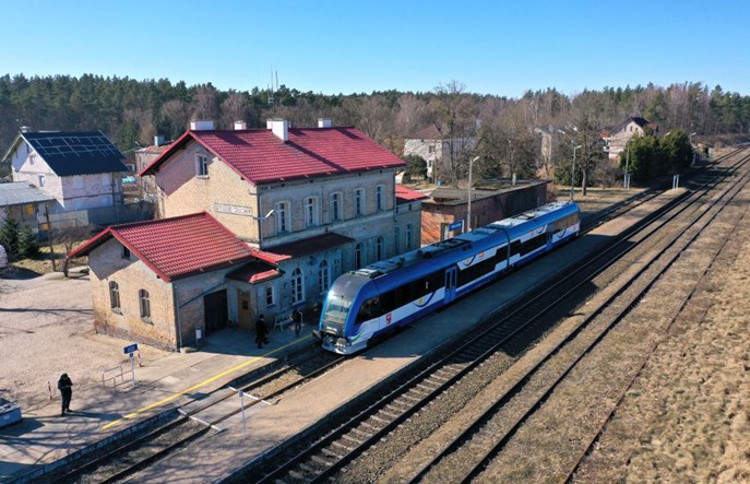 Jednak będzie elektryfikacja linii 38 Giżycko - Korsze. Torpol wybrany