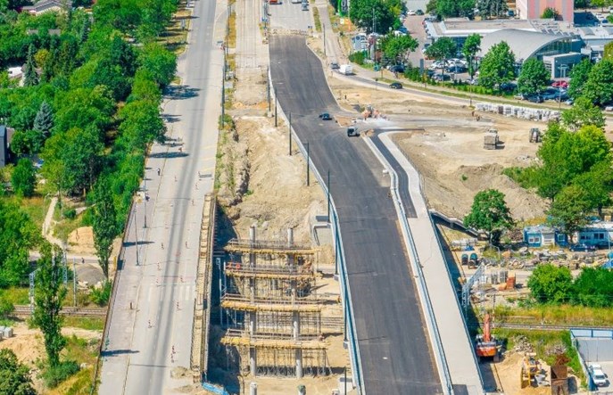 Łódź: Wiadukt Przybyszewskiego – pierwsza nitka za niecały miesiąc