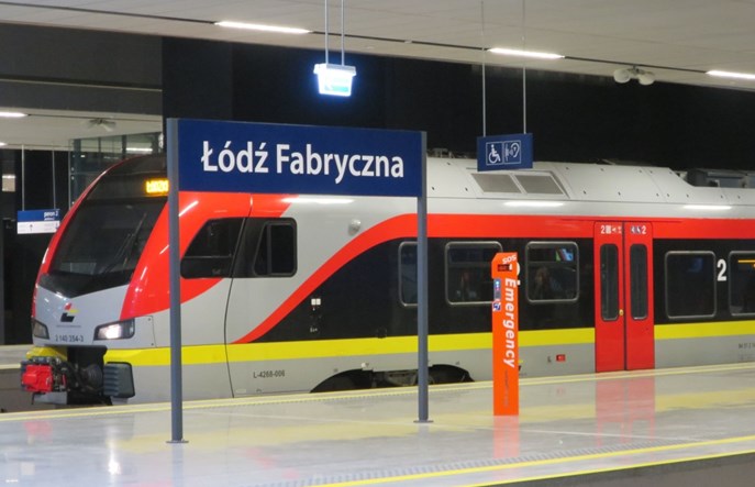 Ostatni pociąg PKP IC z Łodzi Fabrycznej do Warszawy odjeżdża o 13:16