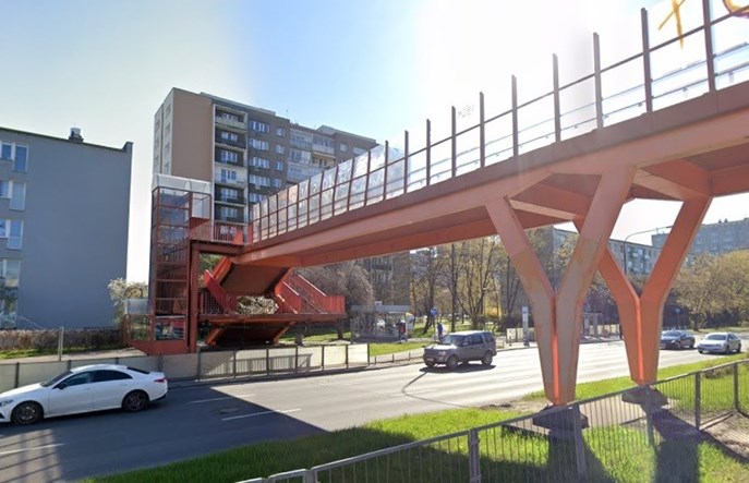 Warszawa: Tramwaj do Wilanowa. Znikają kładki dla pieszych