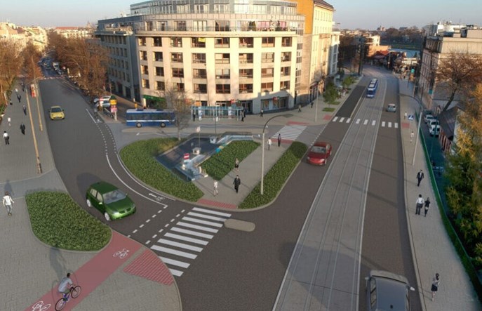 Kraków: Przebudowa ulic Kościuszki i Zwierzynieckiej rozpocznie się 2 września